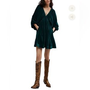 Free People Velvet Dress